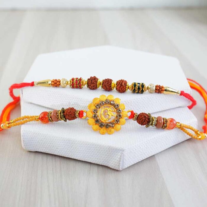 combo-of-rudraksha-n-om-rakhi-with-money-plant-n-chocolates_2